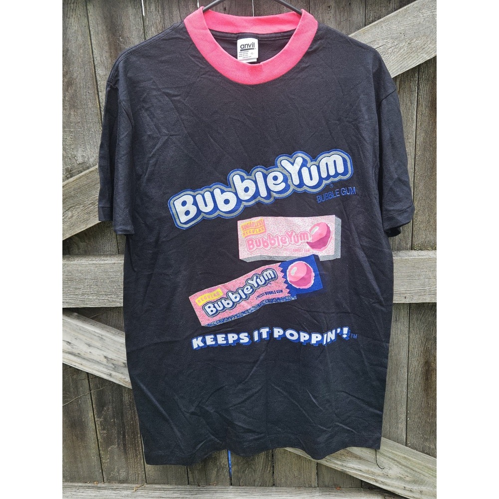 Bubble Yum Bubble Gum Vintage 90s anvil Tag - Large New w/o Tags